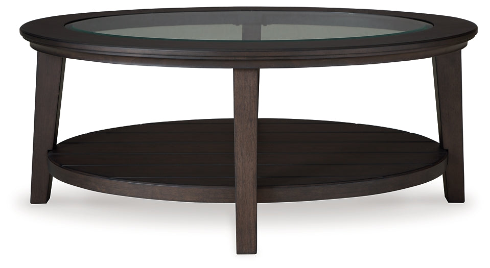 Celamar Oval Cocktail Table Signature Design by Ashley®