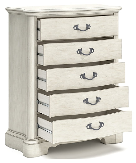 Arlendyne Five Drawer Chest Signature Design by Ashley®