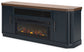 Landocken 83" TV Stand with Electric Fireplace Signature Design by Ashley®