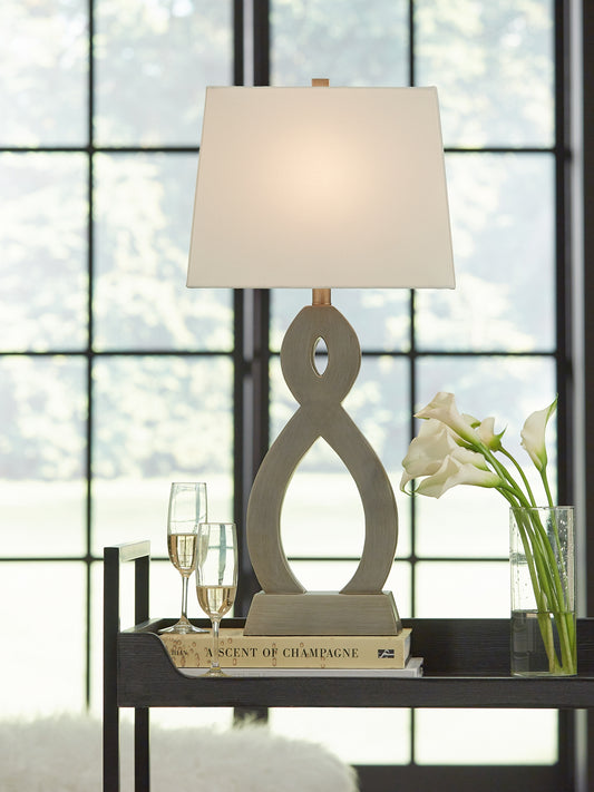 Donancy Poly Table Lamp (2/CN) Signature Design by Ashley®
