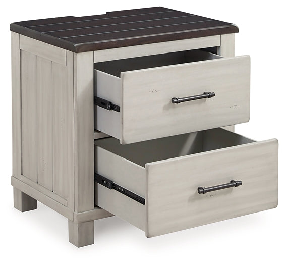 Darborn Two Drawer Night Stand Signature Design by Ashley®