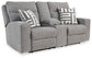 Biscoe PWR REC Loveseat/CON/ADJ HDRST Signature Design by Ashley®