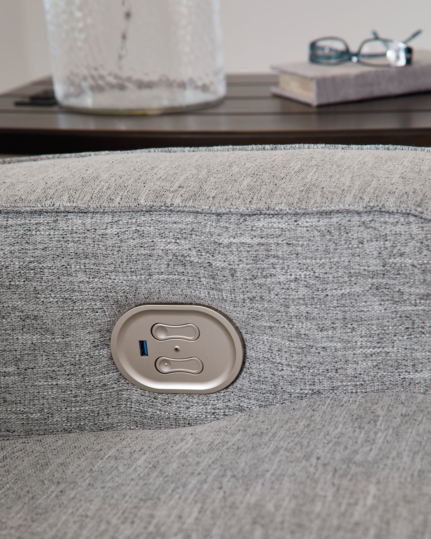 Biscoe PWR Recliner/ADJ Headrest Signature Design by Ashley®