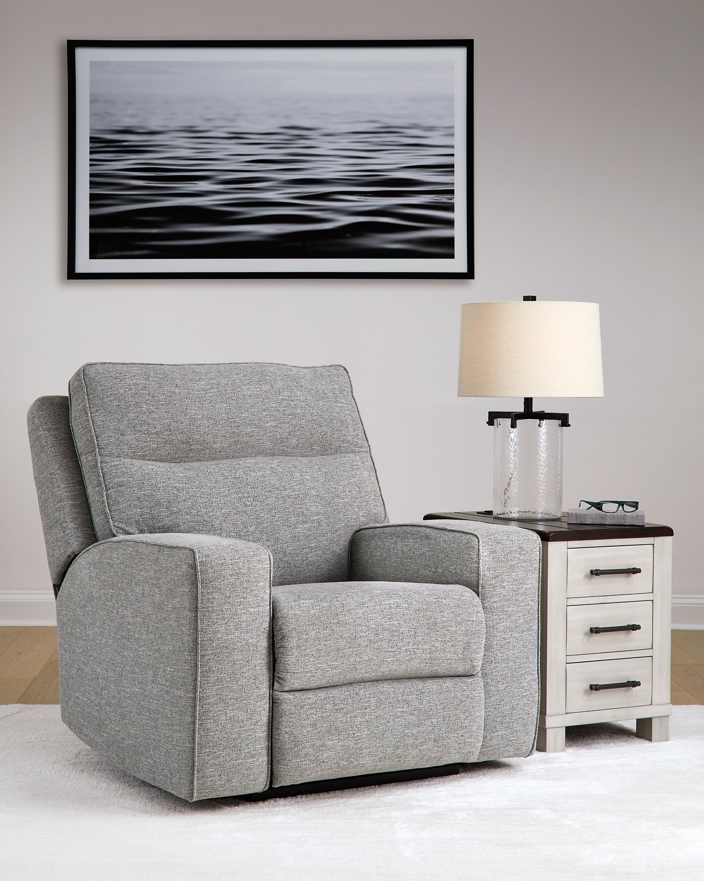 Biscoe PWR Recliner/ADJ Headrest Signature Design by Ashley®