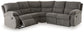 Museum 2-Piece Reclining Sectional Signature Design by Ashley®
