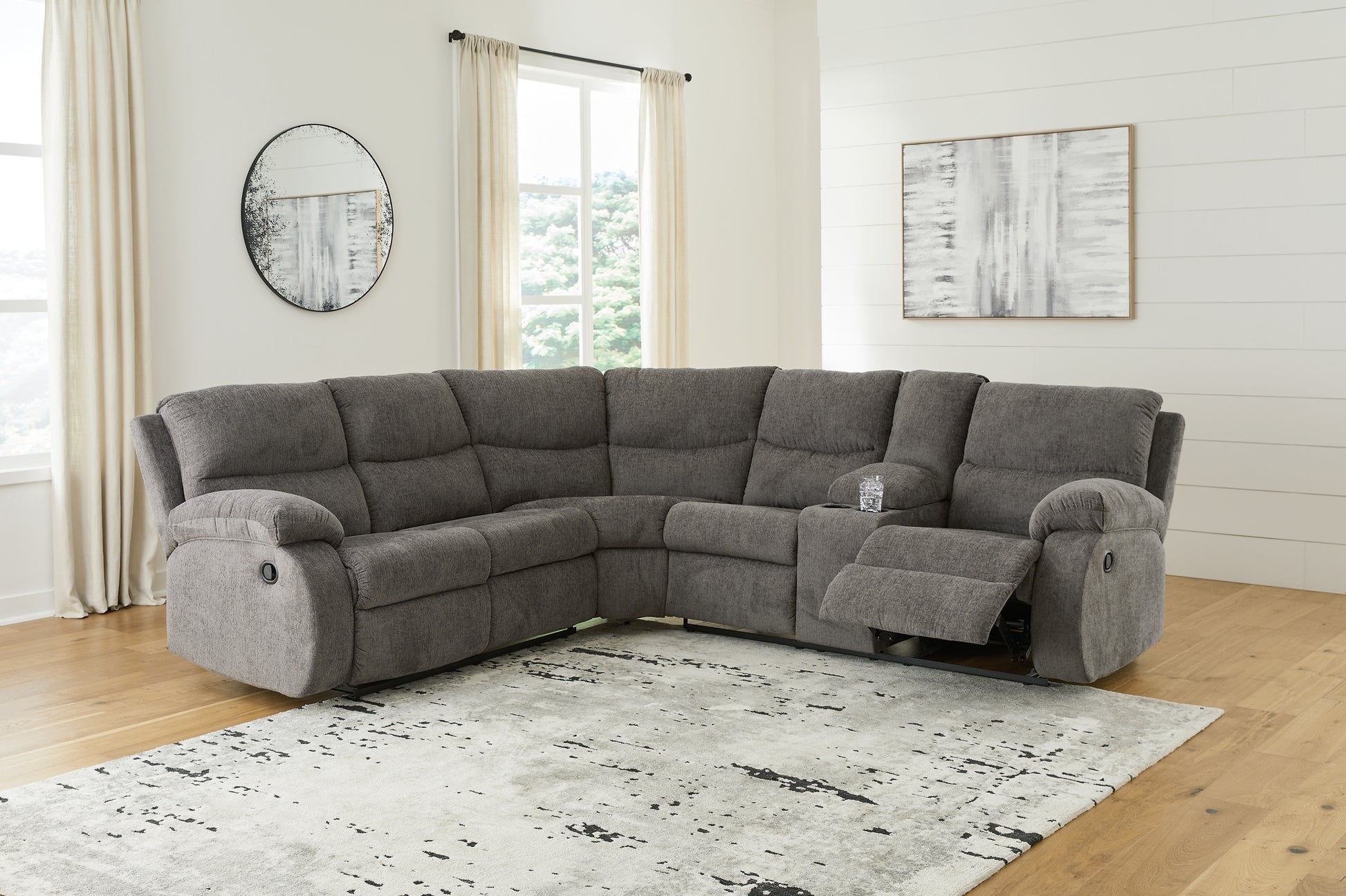 Museum 2-Piece Reclining Sectional Signature Design by Ashley®