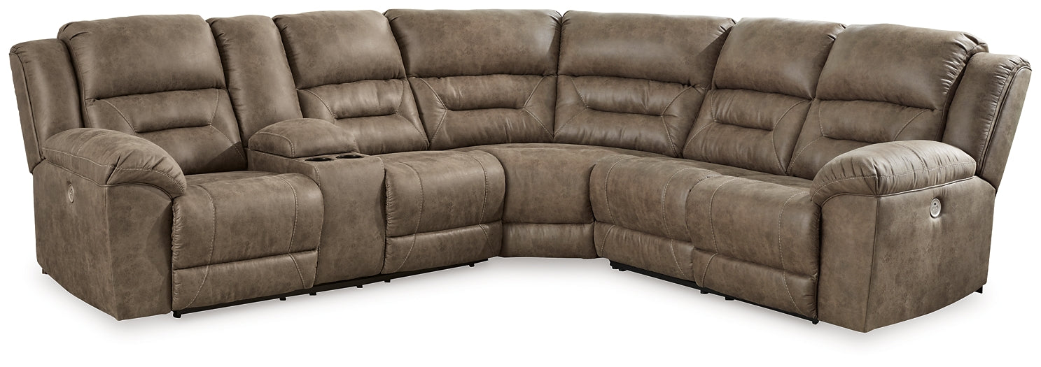 Ravenel 3-Piece Power Reclining Sectional Signature Design by Ashley®