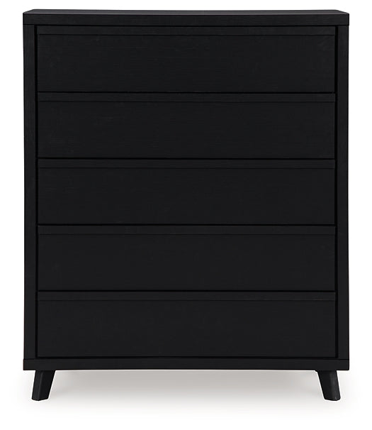 Danziar Five Drawer Wide Chest Signature Design by Ashley®