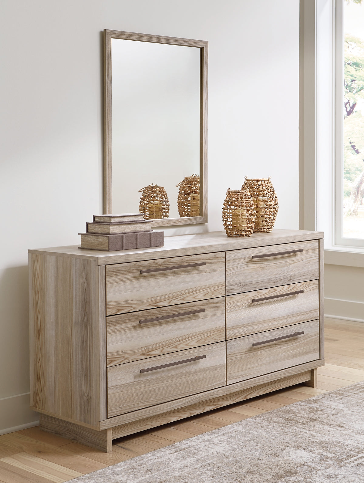 Hasbrick Dresser and Mirror Signature Design by Ashley®