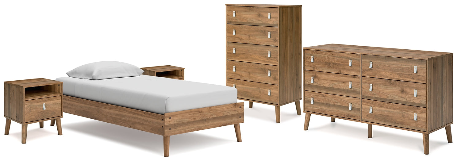 Aprilyn Twin Platform Bed with Dresser, Chest and 2 Nightstands Signature Design by Ashley®