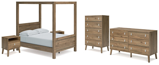 Aprilyn Full Canopy Bed with Dresser, Chest and 2 Nightstands Signature Design by Ashley®