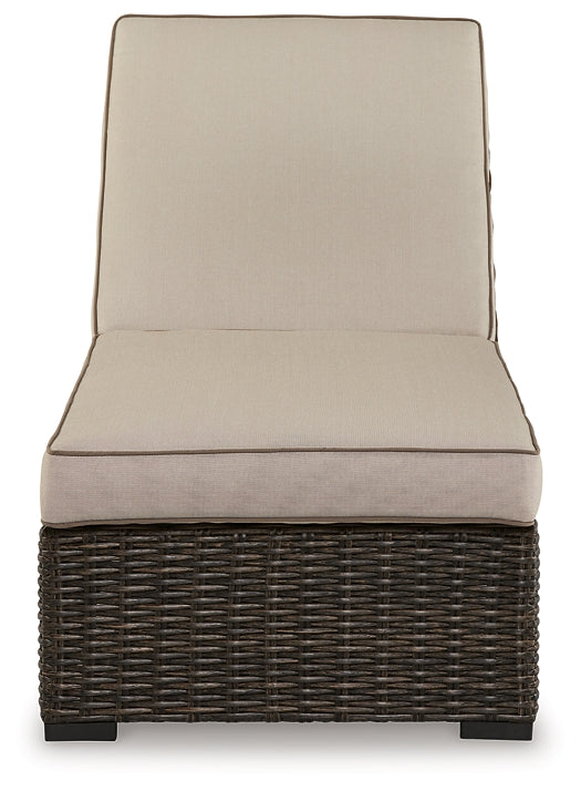 Coastline Bay Chaise Lounge with Cushion Signature Design by Ashley®