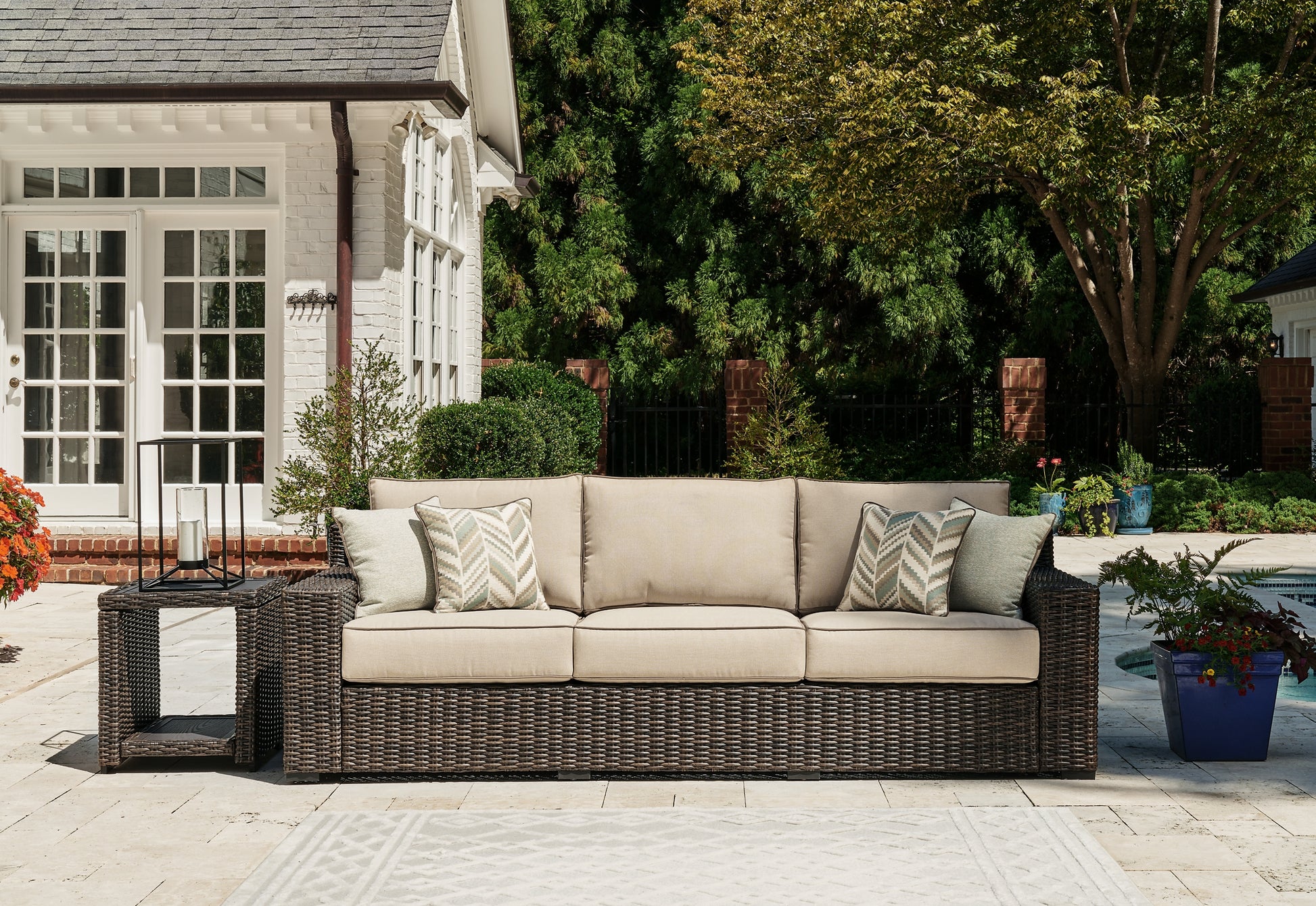 Coastline Bay Sofa with Cushion Signature Design by Ashley®
