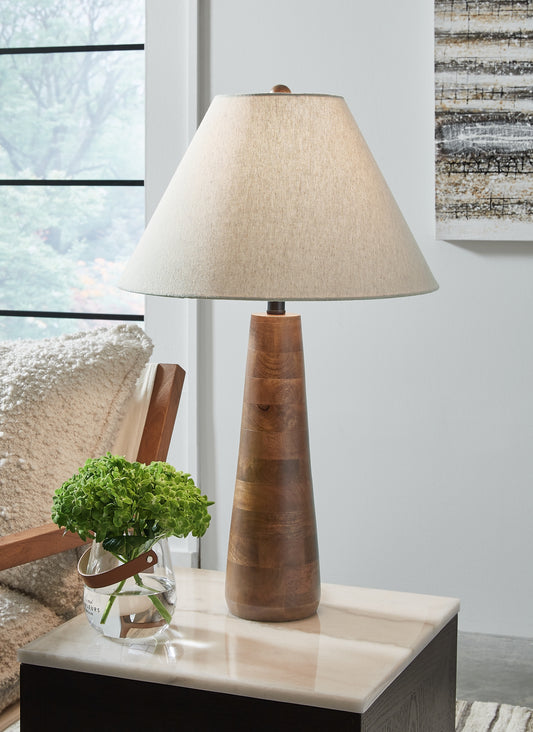 Danset Wood Table Lamp (1/CN) Signature Design by Ashley®