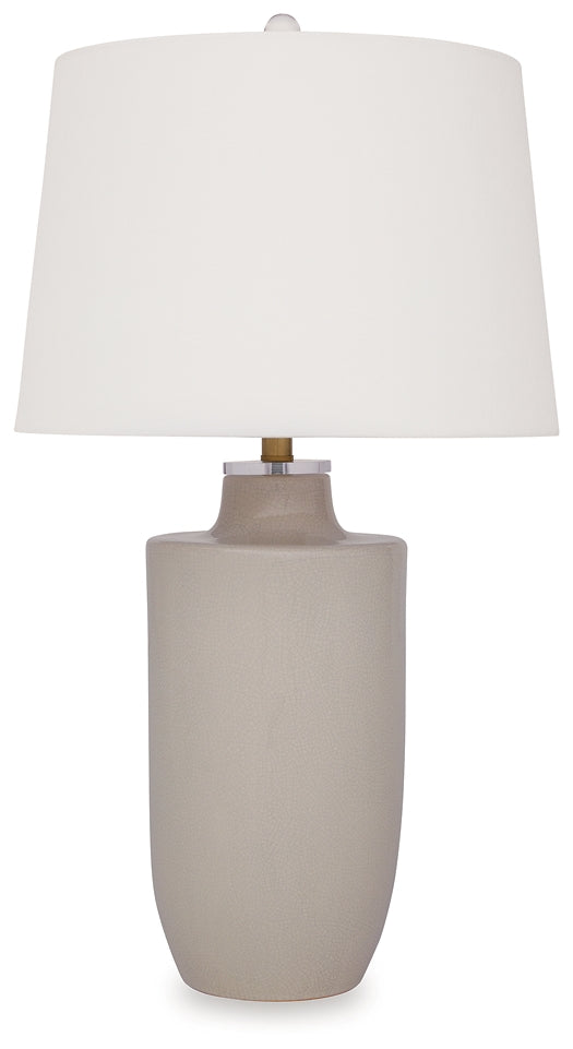 Cylener Ceramic Table Lamp (1/CN) Signature Design by Ashley®
