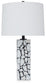 Macaria Marble Table Lamp (1/CN) Signature Design by Ashley®