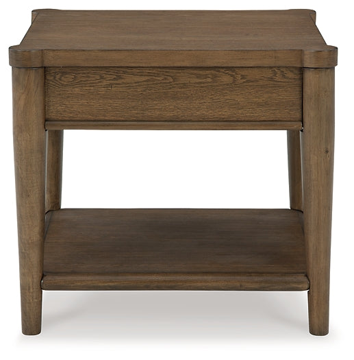 Roanhowe Rectangular End Table Signature Design by Ashley®