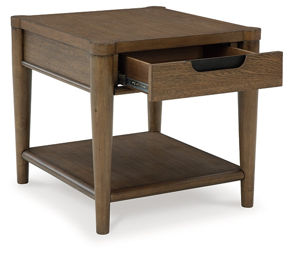 Roanhowe Rectangular End Table Signature Design by Ashley®