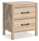 Battelle Two Drawer Night Stand Signature Design by Ashley®