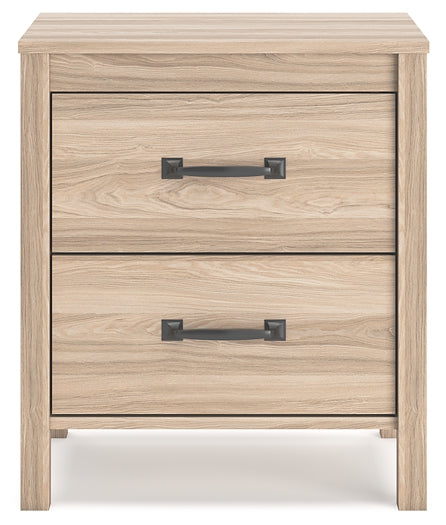 Battelle Two Drawer Night Stand Signature Design by Ashley®
