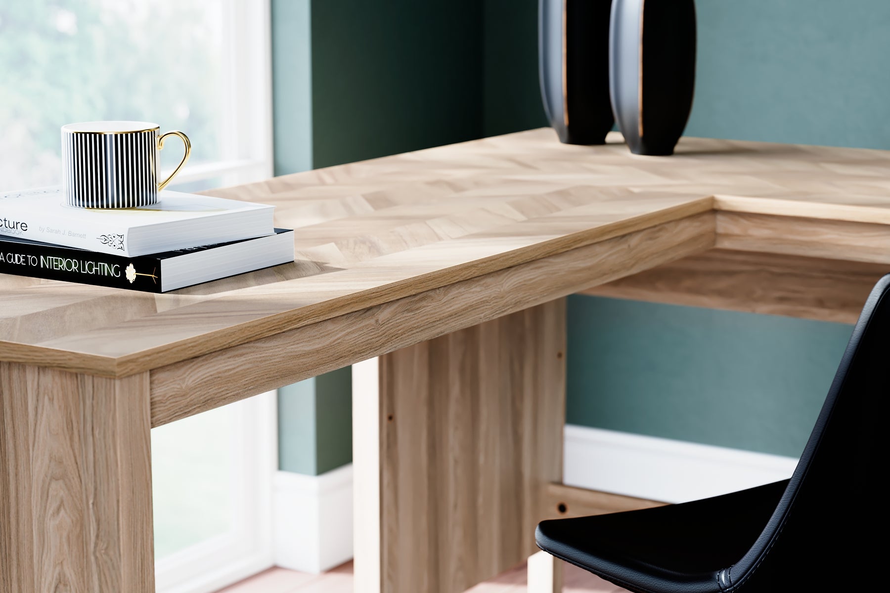 Battelle 60" Home Office Desk with Return Signature Design by Ashley®