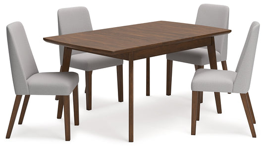 Lyncott Dining Table and 4 Chairs Signature Design by Ashley®