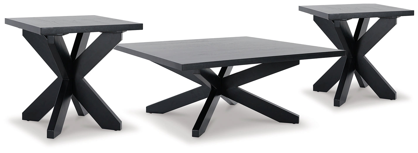 Joshyard Coffee Table with 2 End Tables Signature Design by Ashley®