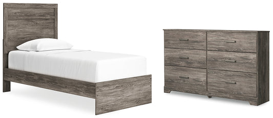 Ralinksi Twin Panel Bed with Dresser Signature Design by Ashley®