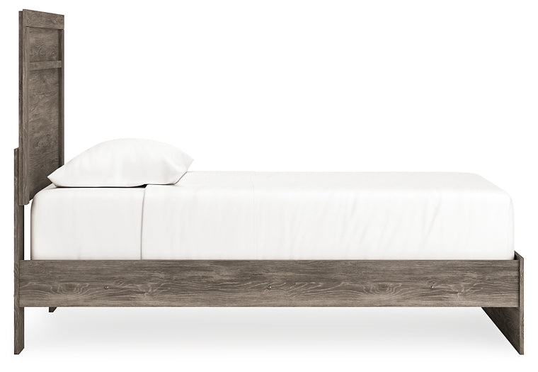 Ralinksi Twin Panel Bed with Mirrored Dresser Signature Design by Ashley®
