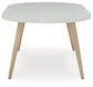 Seton Creek Oval Dining Table w/UMB OPT Signature Design by Ashley®