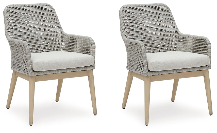 Seton Creek Arm Chair With Cushion (2/CN) Signature Design by Ashley®