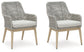 Seton Creek Arm Chair With Cushion (2/CN) Signature Design by Ashley®