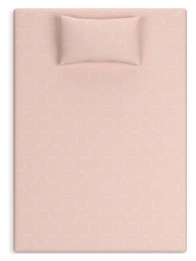 iKidz Coral Twin Mattress and Pillow 2/CN Sierra Sleep® by Ashley