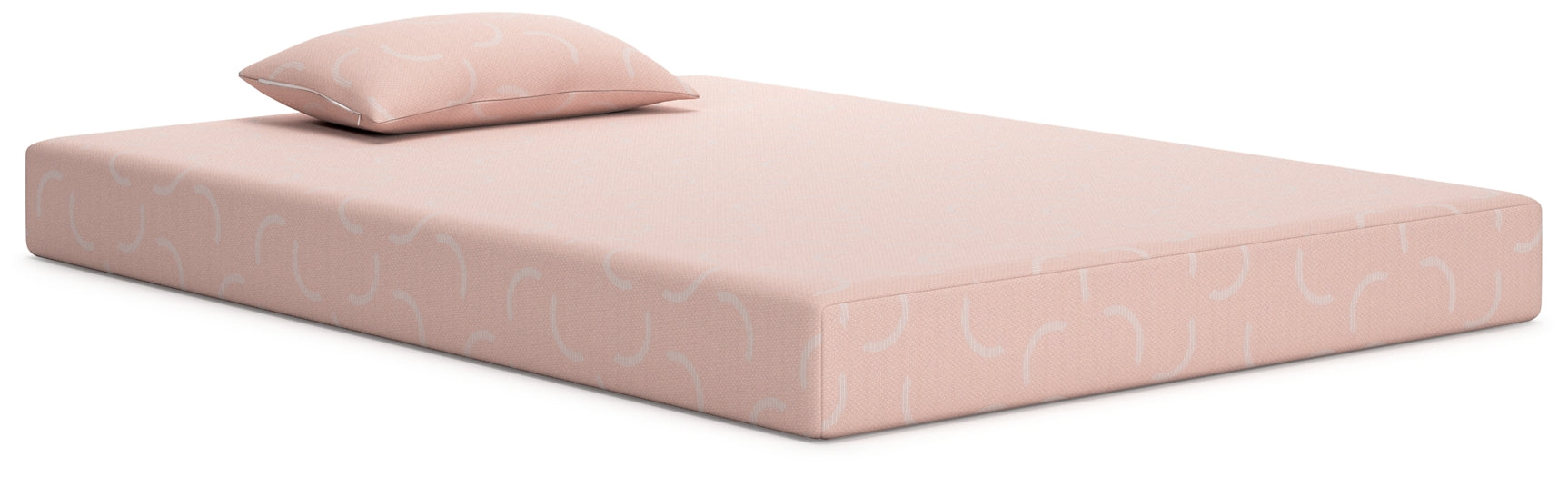 iKidz Coral Twin Mattress and Pillow 2/CN Sierra Sleep® by Ashley