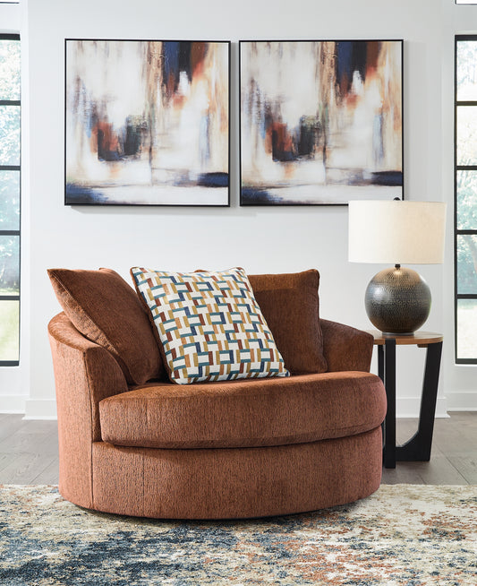 Laylabrook Oversized Swivel Accent Chair Ashley®