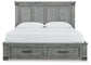 Russelyn California King Storage Bed with Mirrored Dresser Signature Design by Ashley®