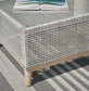 Seton Creek Outdoor Sofa and 2 Chairs with Coffee Table Signature Design by Ashley®