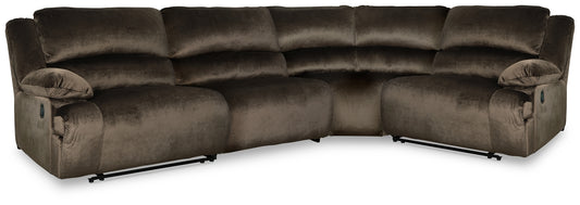 Clonmel 4-Piece Reclining Sectional Signature Design by Ashley®