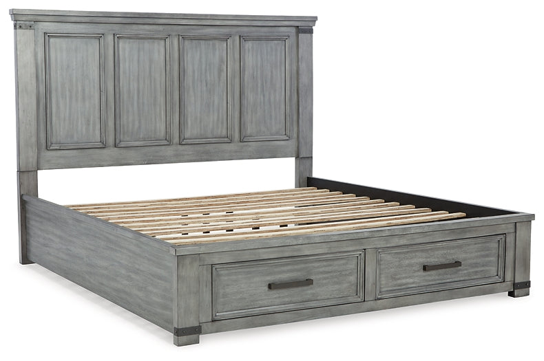 Russelyn King Storage Bed with Mirrored Dresser, Chest and 2 Nightstands Signature Design by Ashley®