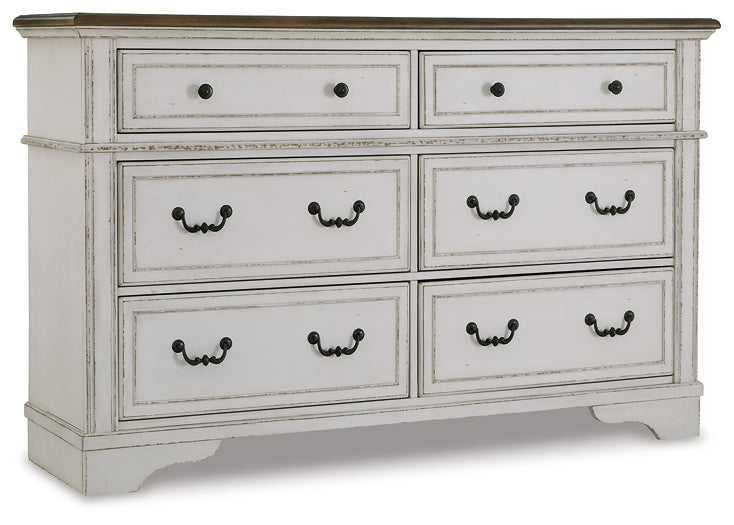 Brollyn King Upholstered Panel Bed with Dresser Signature Design by Ashley®