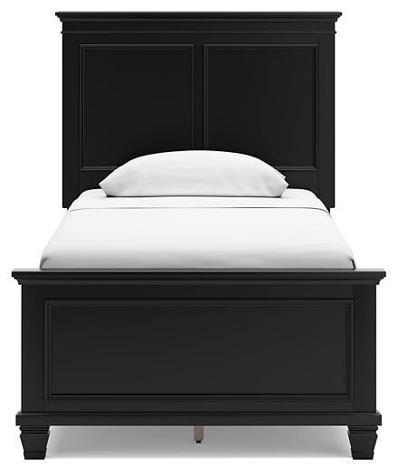 Lanolee Twin Panel Bed with Mirrored Dresser, Chest and 2 Nightstands Signature Design by Ashley®
