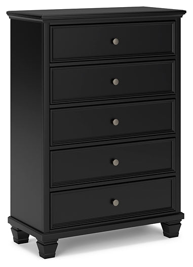 Lanolee Full Panel Bed with Mirrored Dresser, Chest and 2 Nightstands Signature Design by Ashley®