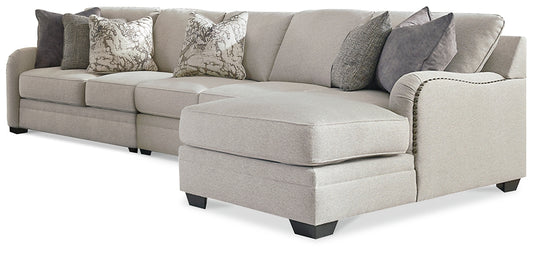 Dellara 3-Piece Sectional with Chaise Benchcraft®