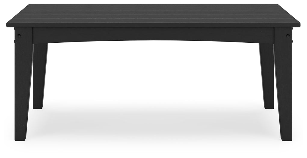 Hyland wave Rectangular Cocktail Table Signature Design by Ashley®