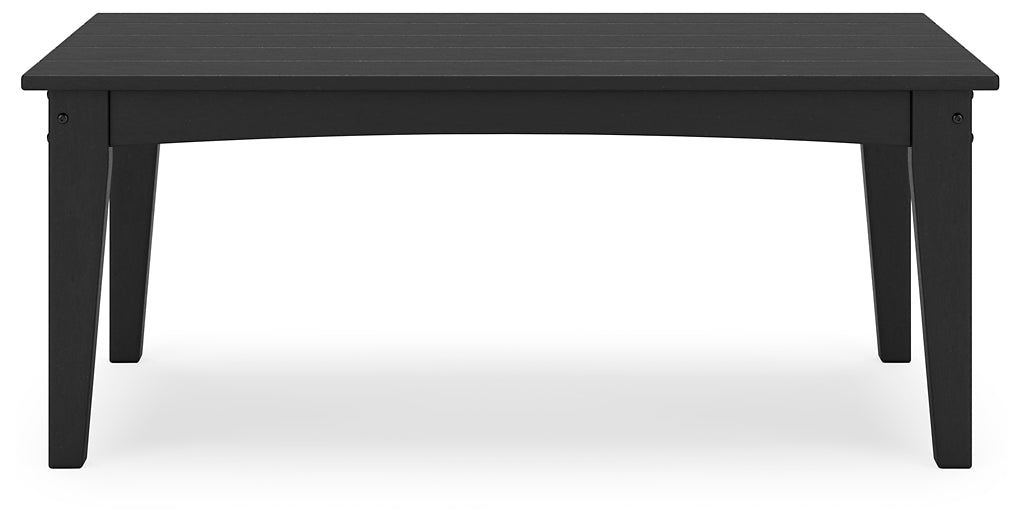 Hyland wave Rectangular Cocktail Table Signature Design by Ashley®