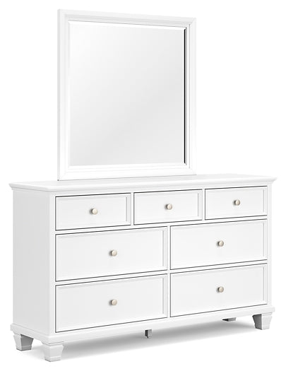 Fortman Full Panel Bed with Mirrored Dresser Signature Design by Ashley®
