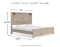 Senniberg King Panel Bed with Mirrored Dresser Signature Design by Ashley®