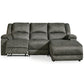 Benlocke 3-Piece Reclining Sectional with Chaise Signature Design by Ashley®