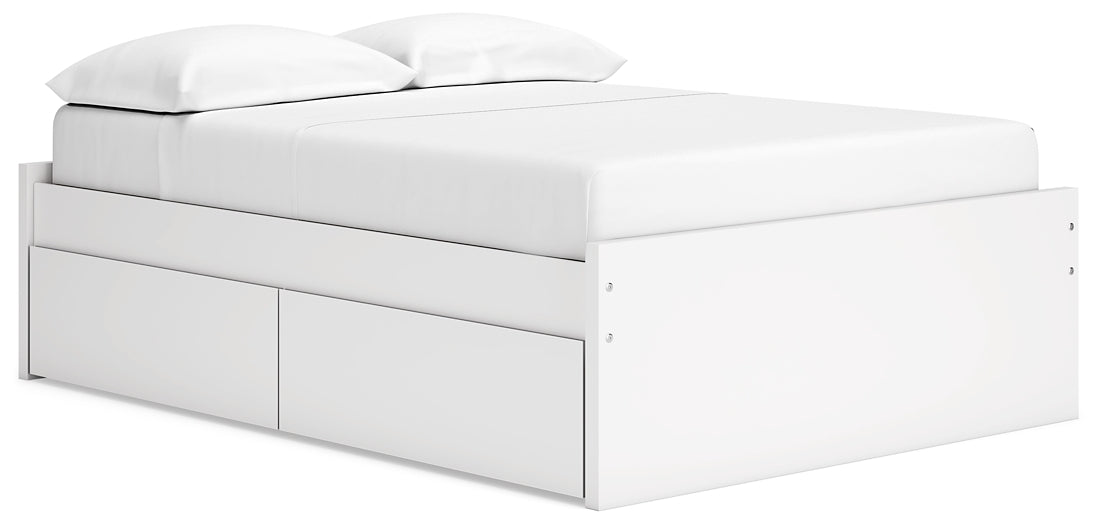 Onita Twin Platform Bed with 1 Side Storage Signature Design by Ashley®
