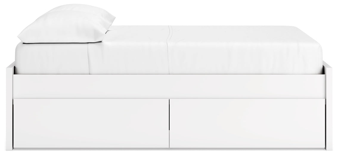 Onita Twin Platform Bed with 1 Side Storage Signature Design by Ashley®